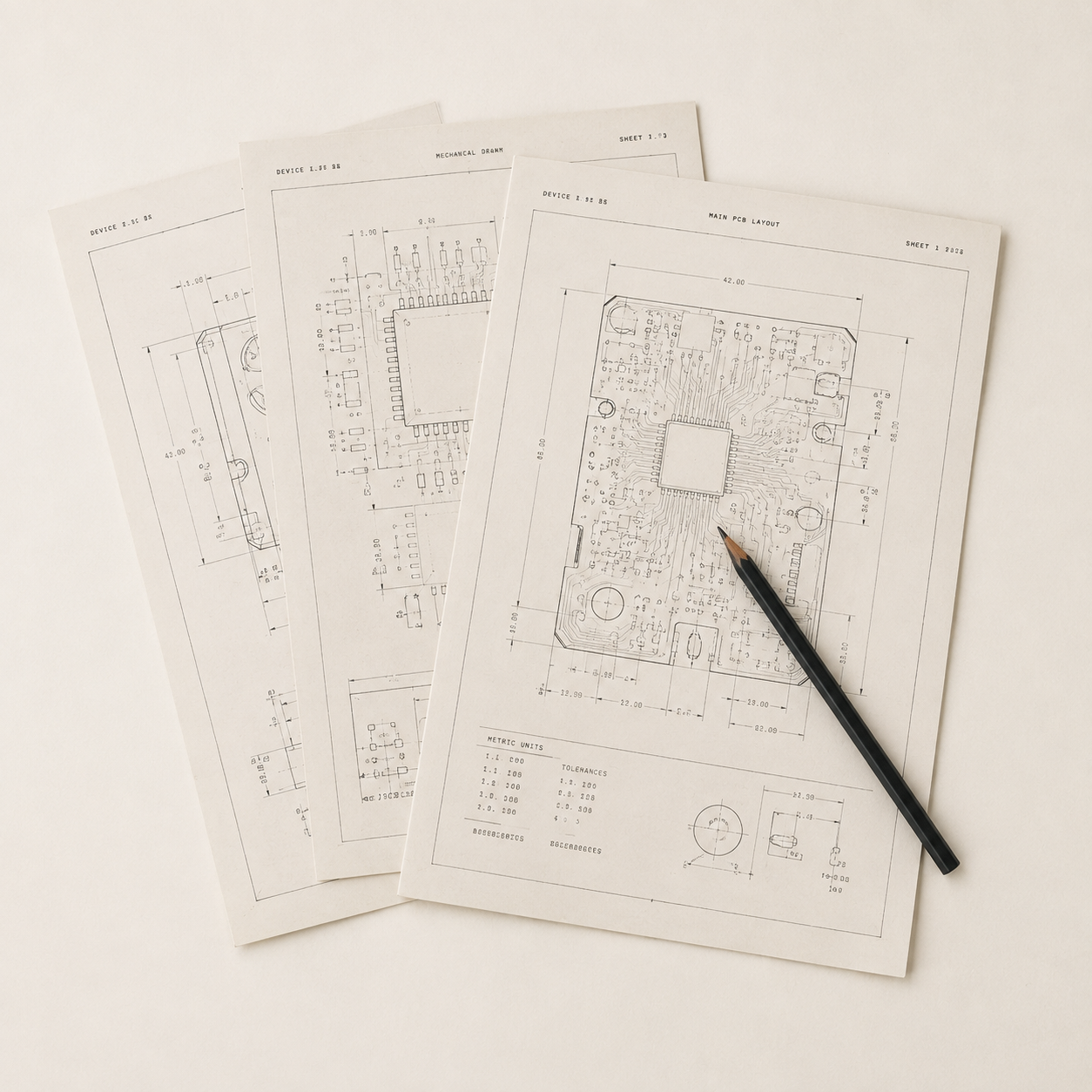 Open-source schematic pages